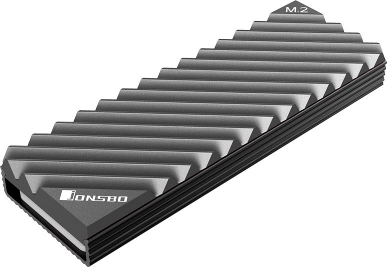 Ftohës SSD M.2 Jonsbo M.2-3, për NVMe 2280, pasiv, gri