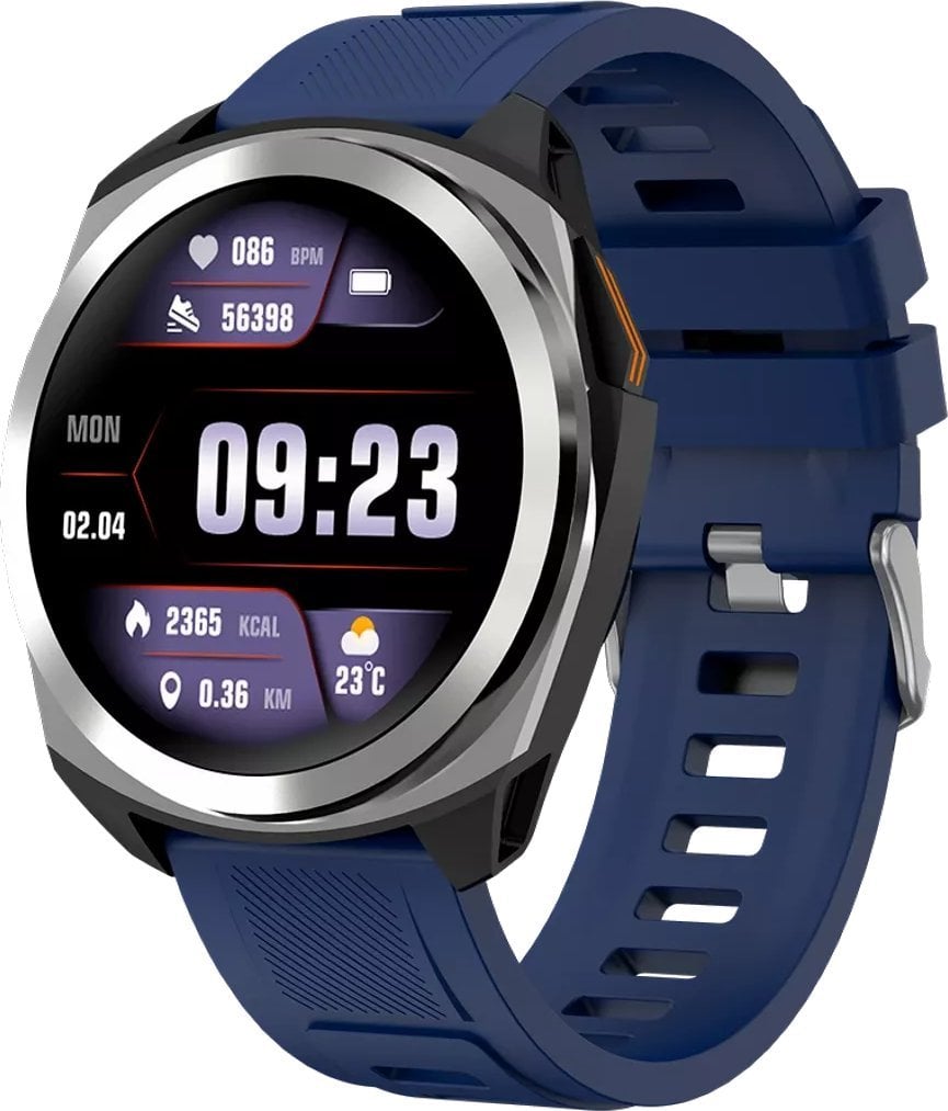Ora inteligjente Canyon Maverick SW-83, ekran 1.32" IPS, 400mAh, e zezë