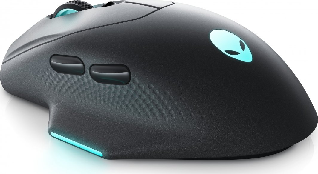 Maus wireless Dell Alienware AW620M, i zi/ i kaltër