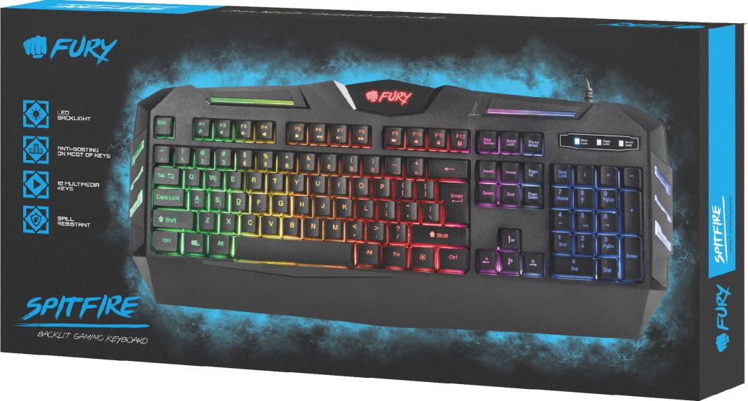Tastierë Fury Spitfire (NFU-0868)