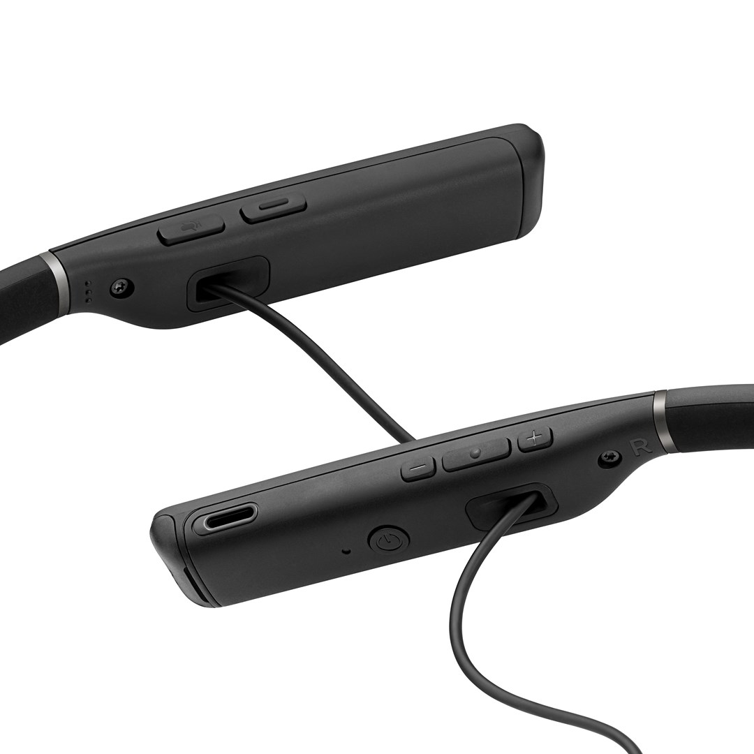 Kufje Sennheiser ADAPT 460, përçues kockor, Bluetooth, 20m rreze, të zeza/të argjendta