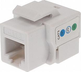 Lidhës KEYSTONE FX-RJ11/12, i bardhë