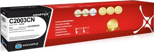 Тонер Asarto за Ricoh MP C2003 C2004 C2011 C2503 C2504, цијан, висок принос