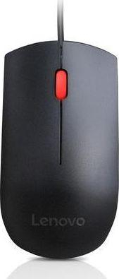 Maus Lenovo Essential, me kabllo, USB, i zi