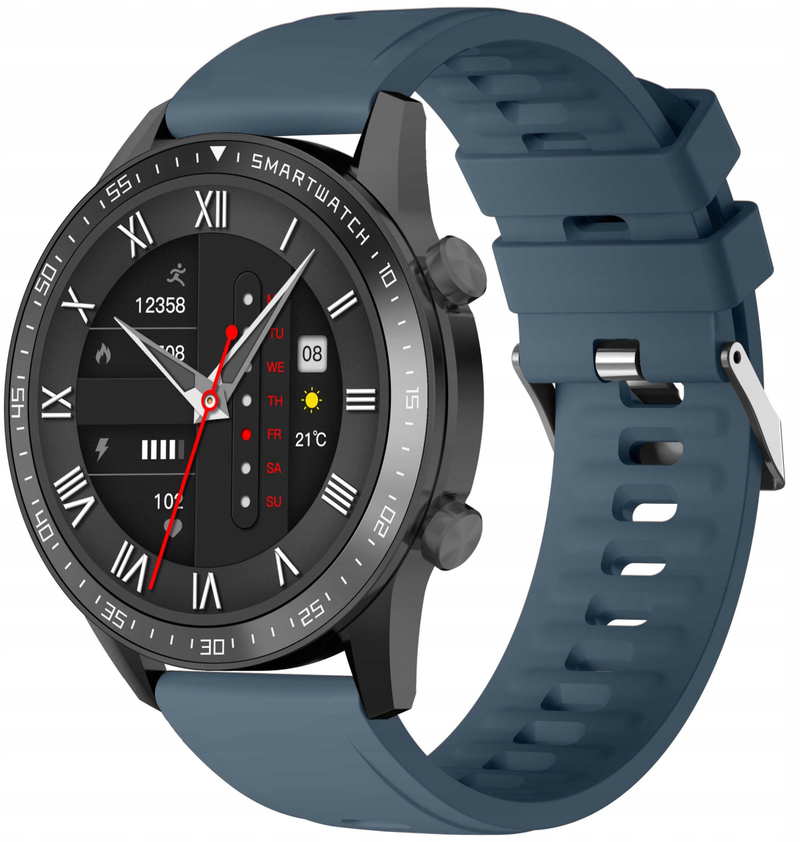 Smartwatch Gravity GT10-5, 2 rripa, i zi