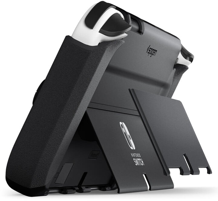 Mbrojtëse Spigen për Thin Fit pro Nintendo Switch OLED, e zezë