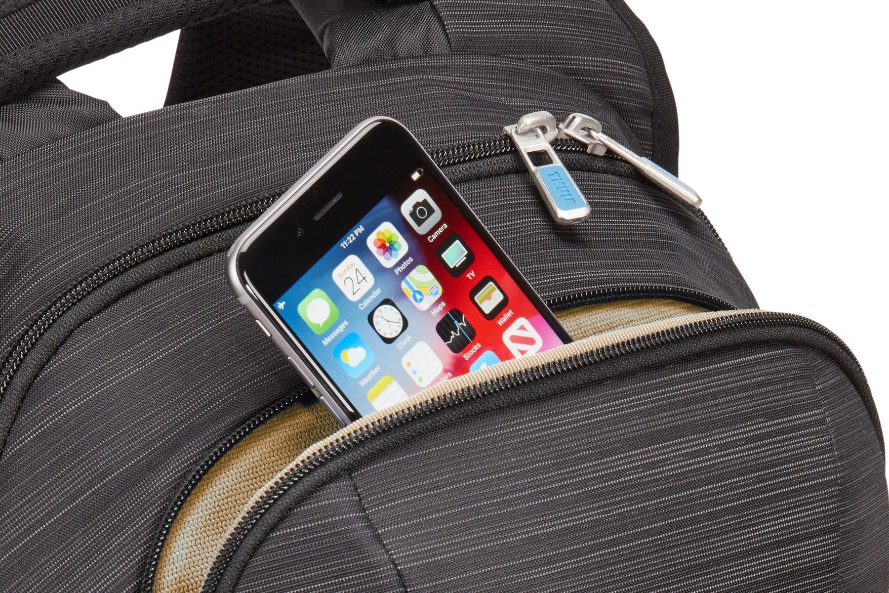 Çantë shpine Thule Construct CONBP-116, najlon, 16", e zezë