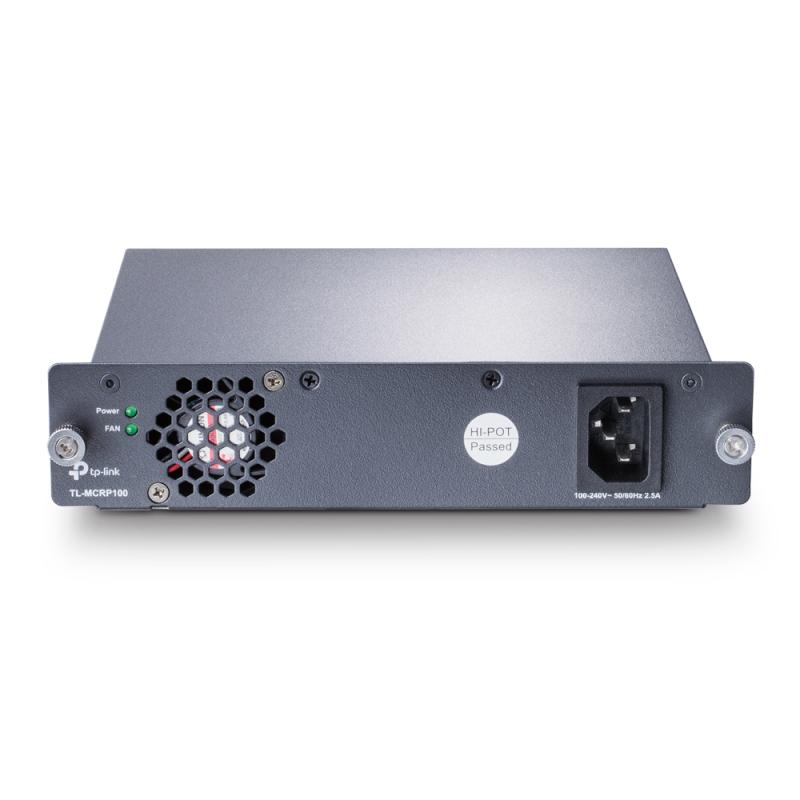 Modul furnizimi redundant me energji TP-LINK TL-MCRP100, 100-240V, për shasi TL-MC1400