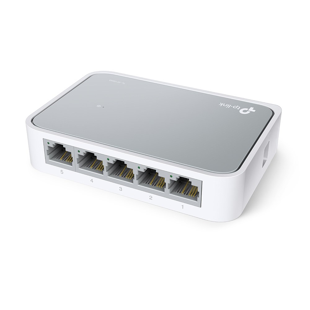 Switch rrjeti TP-Link TL-SF1005D, 5 porta, 10/100 Mbps, i bardhë