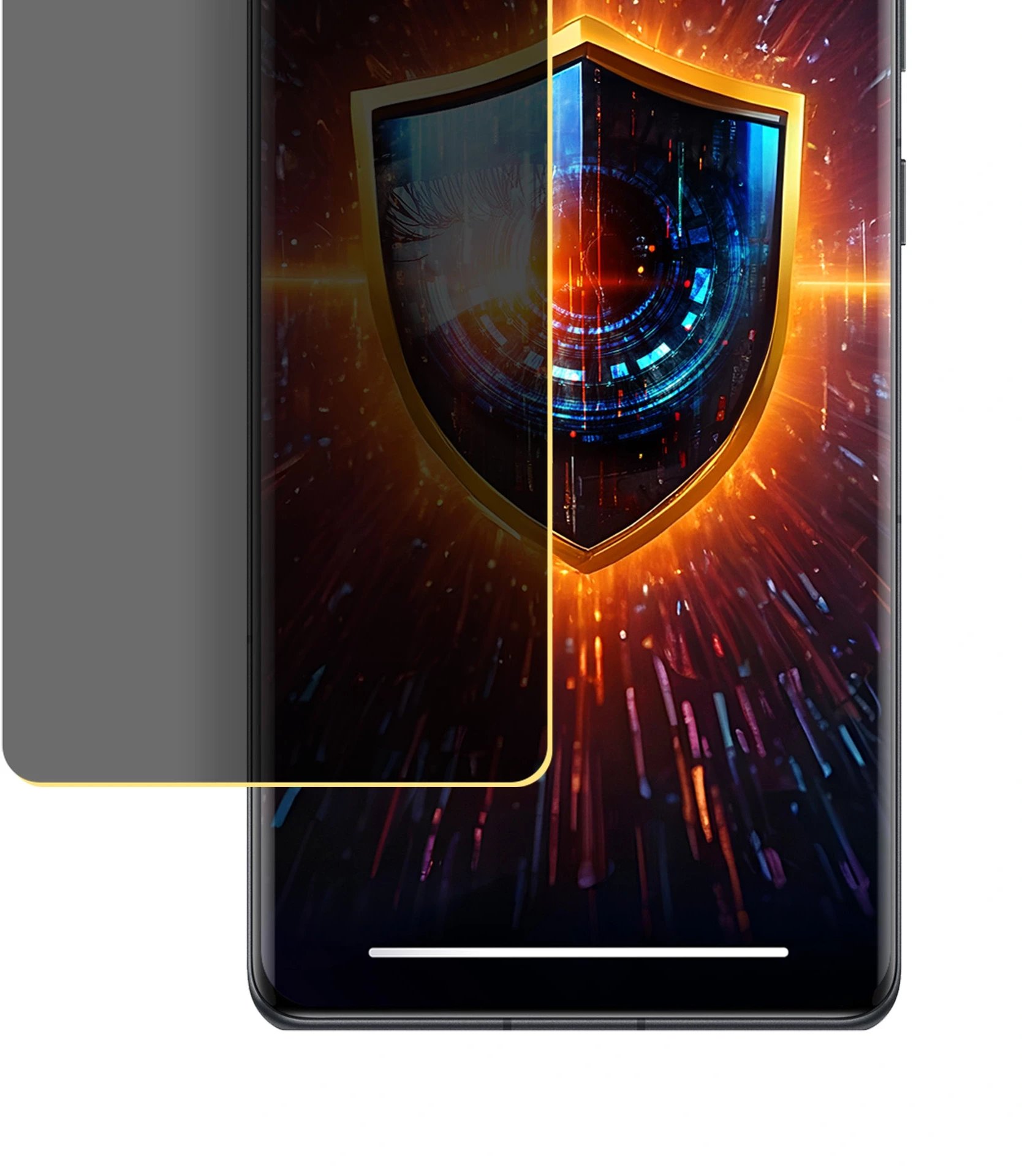 Xham mbrojtës 3MK HardGlass Max Privacy për Xiaomi Redmi 15 4G 15 5G Samsung Galaxy A15 5G, xhami i temperuar, efekt privatësie, transparent