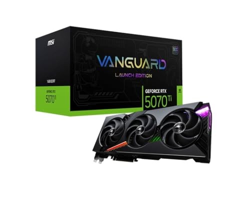 Karta grafike MSI NVIDIA GeForce RTX 5070 Ti Vanguard SOC Launch Edition, 16GB GDDR7, 256 bit