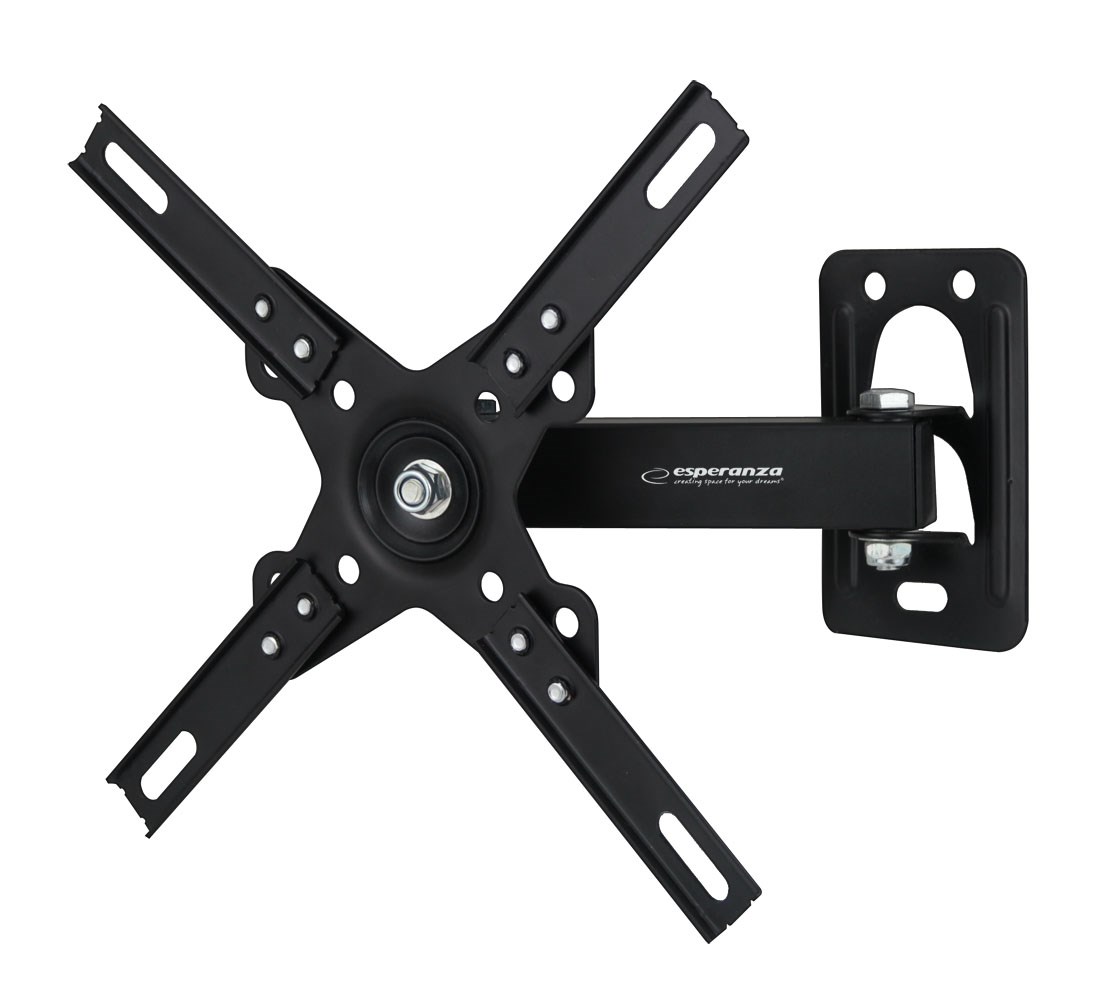 Mbajtëse muri për TV Esperanza ERW011, 12"-50", 20 kg, e zezë