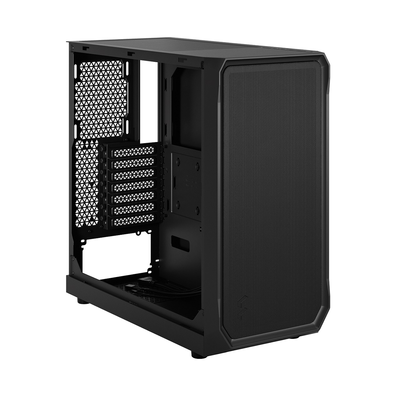 Kasë për PC Fractal Design Focus 2, e zezë