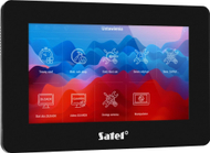 Tastierë grafike për panel alarmi Satel INT-TSH2R-B, ekran 7" me prekje, lexues kartelash afërsie, e zezë