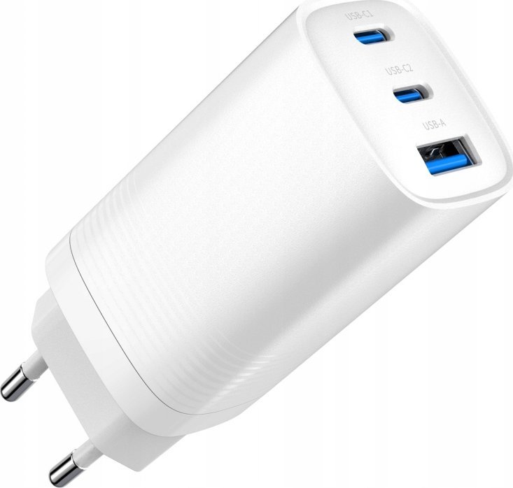 Karikues muri Art Charger, 230V, GaN, i bardhë