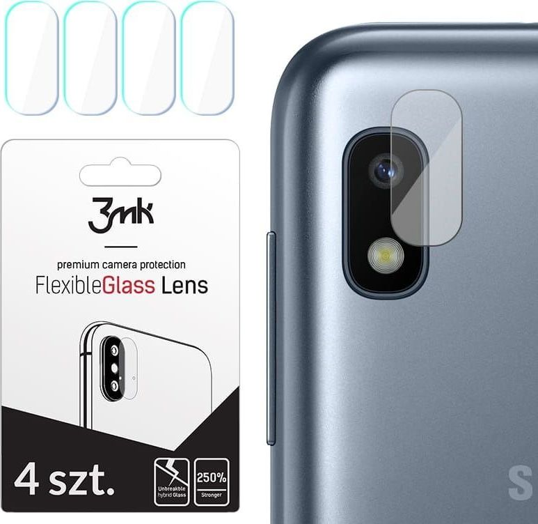 Xham mbrojtës për kamerën e celularit 3MK për Samsung Galaxy A10