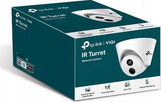 Kamerë sigurie TP-Link VIGI, 3MP Full Colour, lente 4mm, e bardhë