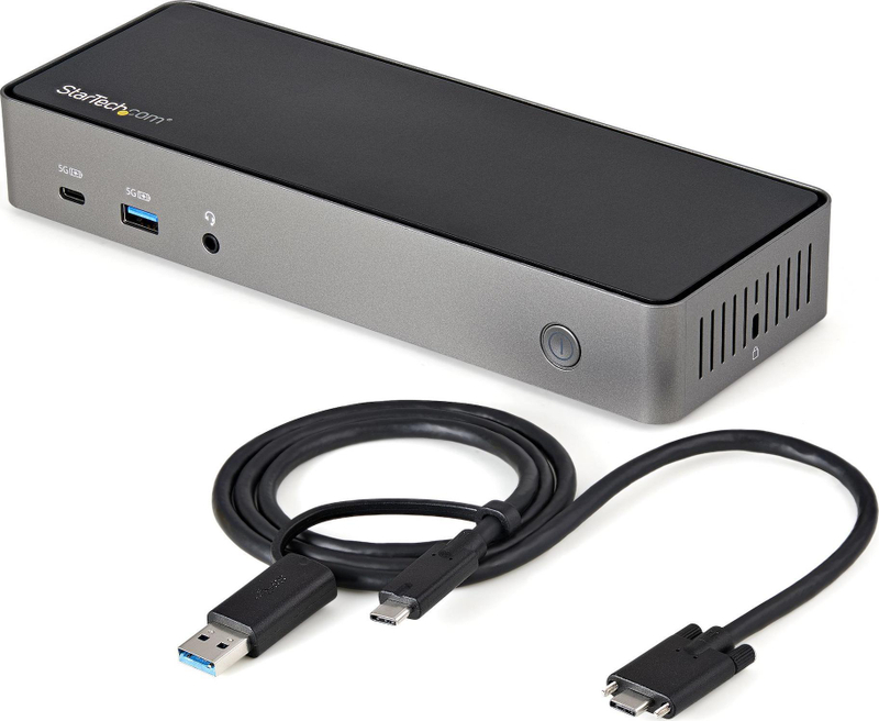 Dok stacioni StarTech.com USB-C USB-A Hybrid, triple monitor, 4K 60Hz, 85W, i zi