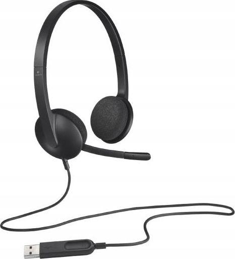 Kufje Logitech USB Headset H340 (981-000475), 1.8 m, të zeza