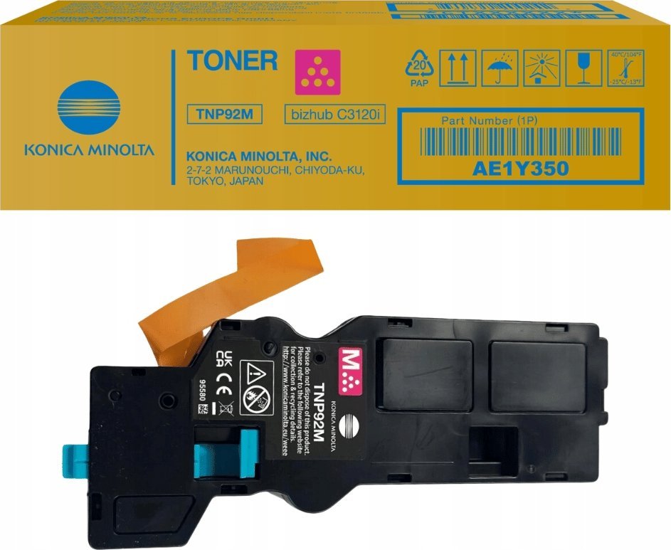Toneri Konica Minolta TNP-92, magenta, 4000 faqe