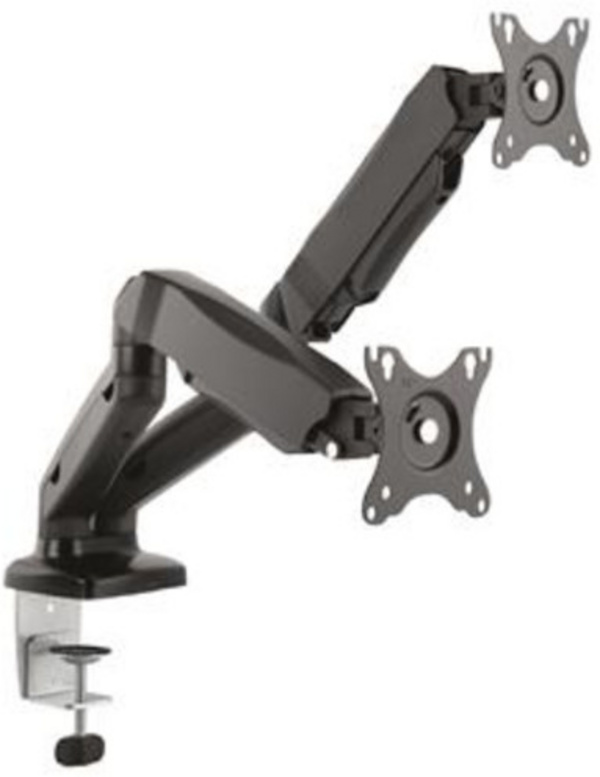[OUTLET] Mbajtës CONNECT IT TwinArm për 2 monitorë, i zi