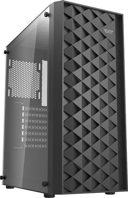 Kasë Darkflash DK351, e zezë, Midi Tower