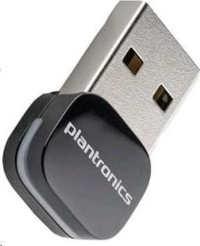 Bluetooth adapter Poly SSP 2714-01, lidhje me kufje dhe altoparlantë, kompakt, i zi