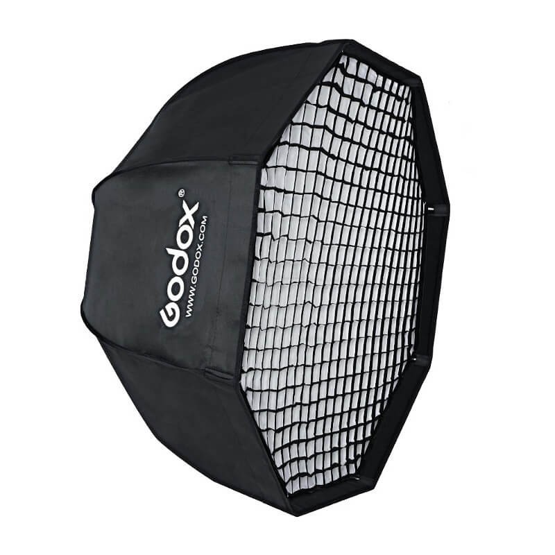 Godox SB-GUE80 Softbox me Grilë për Ombrellë Bowens 80cm