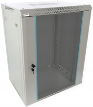 Kabinet RACK për mur RWA1864-G, 18U 19", 600x450 mm, gri