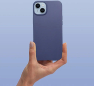 Mbulesë telefoni MATT për Xiaomi Redmi Note 14 4G, TPU, me xham të temperuar, blu