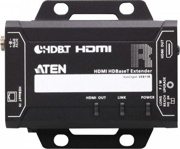 Приемник Aten VE811R HDMI HDBaseT, црн