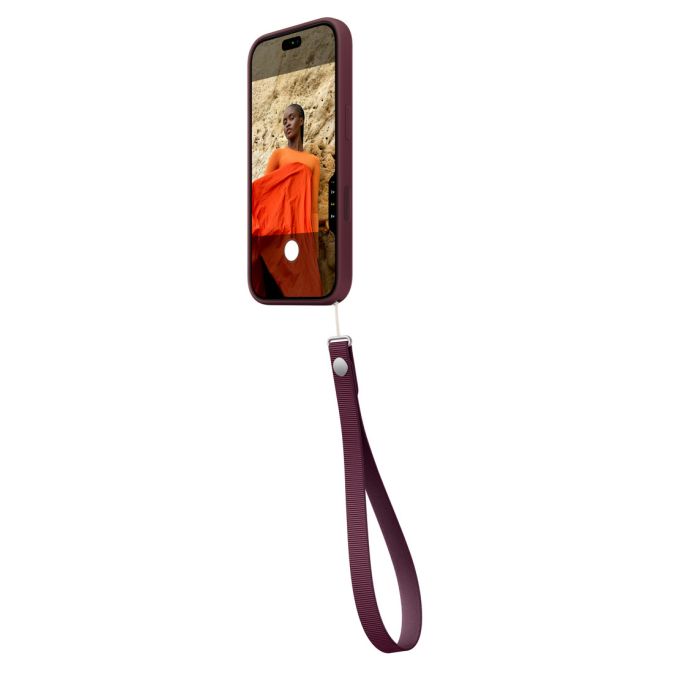 Apple Wrist Strap, Burgundy