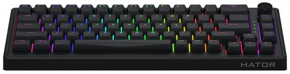 Tastierë HATOR Skyfall 65 Wired, mekanike 65%, QWERTY US, e zezë