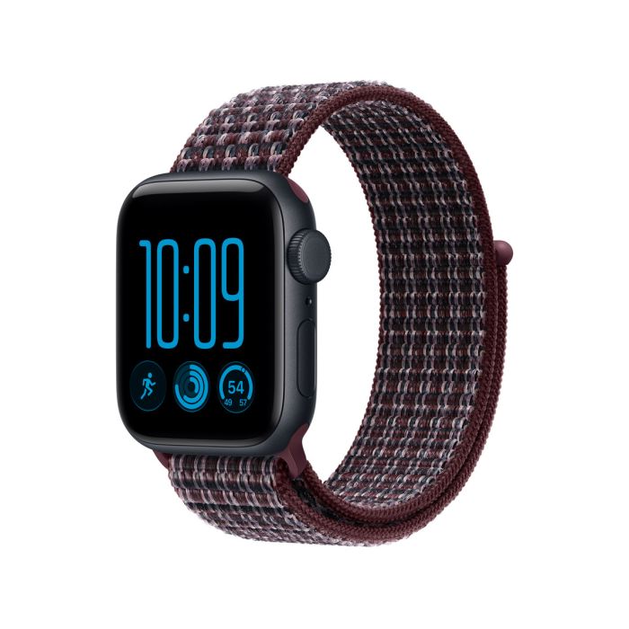 Apple Watch 40mm Burgundy Plaid Sport Loop