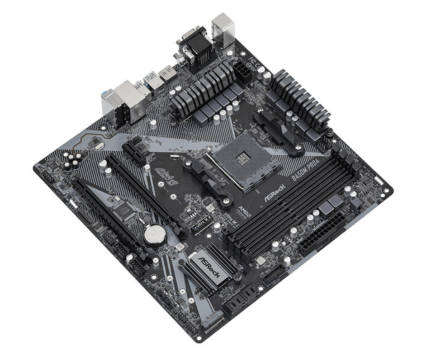 Pllakë amë Asrock B450M Pro4 R2.0 AMD B450 Socket AM4 micro ATX