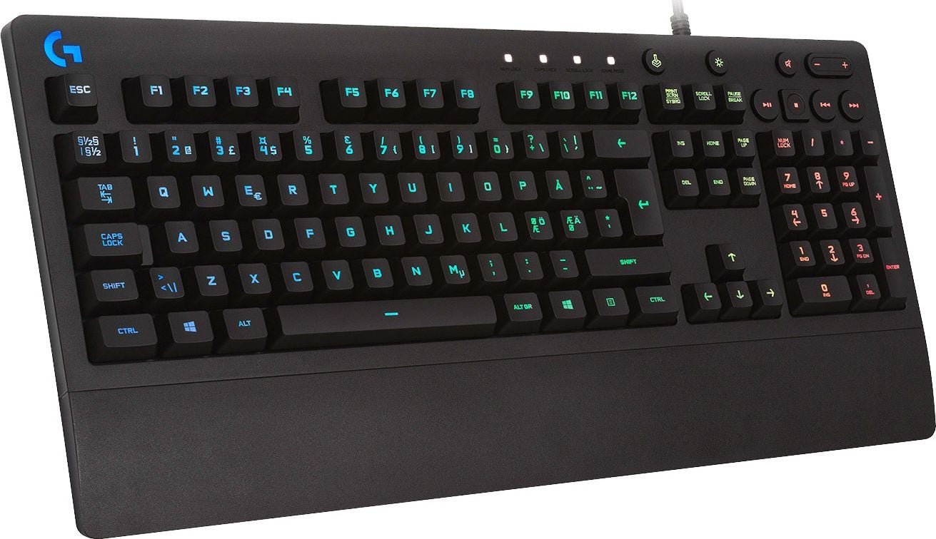 Set gaming Logitech G213 Prodigy dhe G733 Lightspeed, tastierë RGB, kufje wireless, i zi