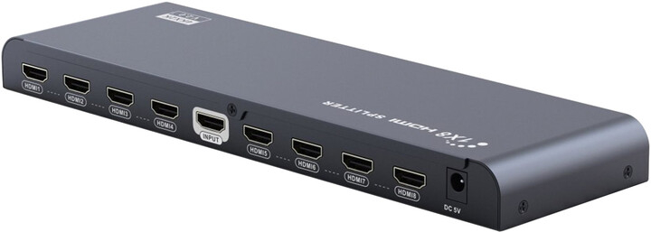 Hub PremiumCord HDMI 2.0 1-8 porte, 4K x 2K/60Hz, FULL HD, 3D, i zi