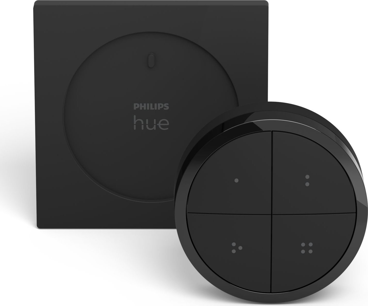 Ndërprerës i zgjuar Philips Hue Tap Dial, me telekomandë, i zi