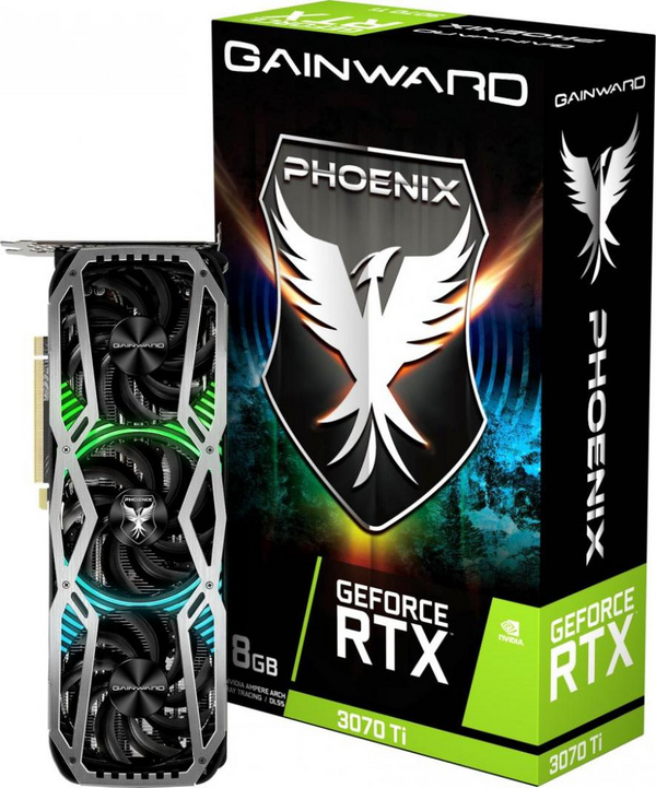 Kartelë grafike Gainward GeForce RTX 3070 Ti Phoenix, 8GB, GDDR6X