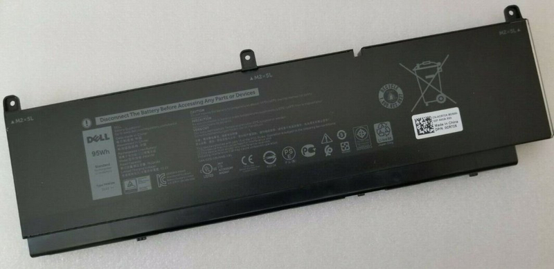 Bateri për laptop Dell 6C, 68WHr, Li-Ion