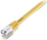 Kabllo Equip Patchcord, S / FTP, Cat6A, PIMF, 15m, e verdhë