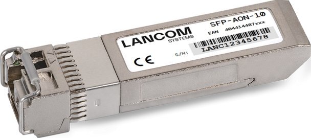 Modul SFP Lancom SFP-AON-10, 10Gbps, për rrjete AON, i bardhë