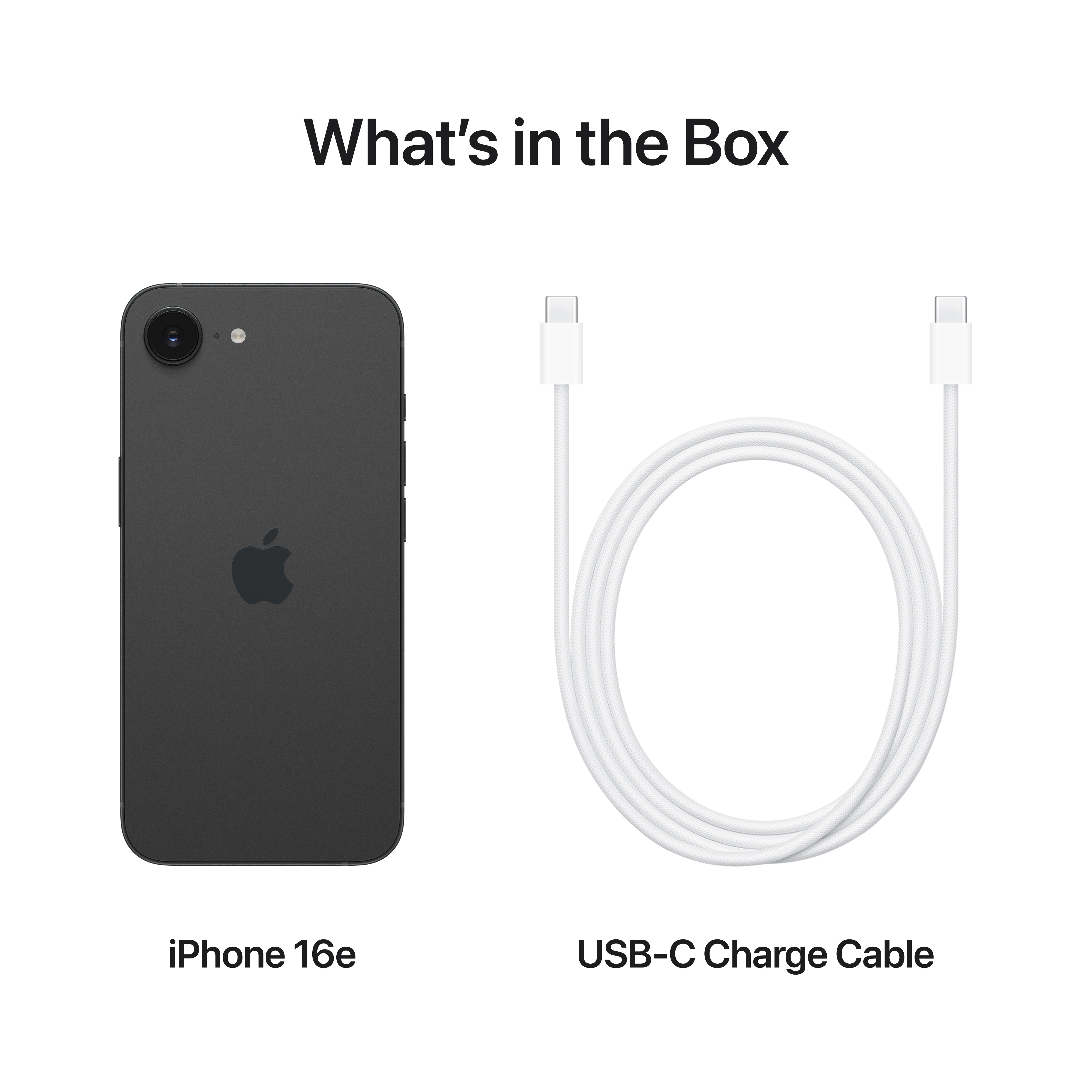 Apple iPhone 16e, 128GB, Black