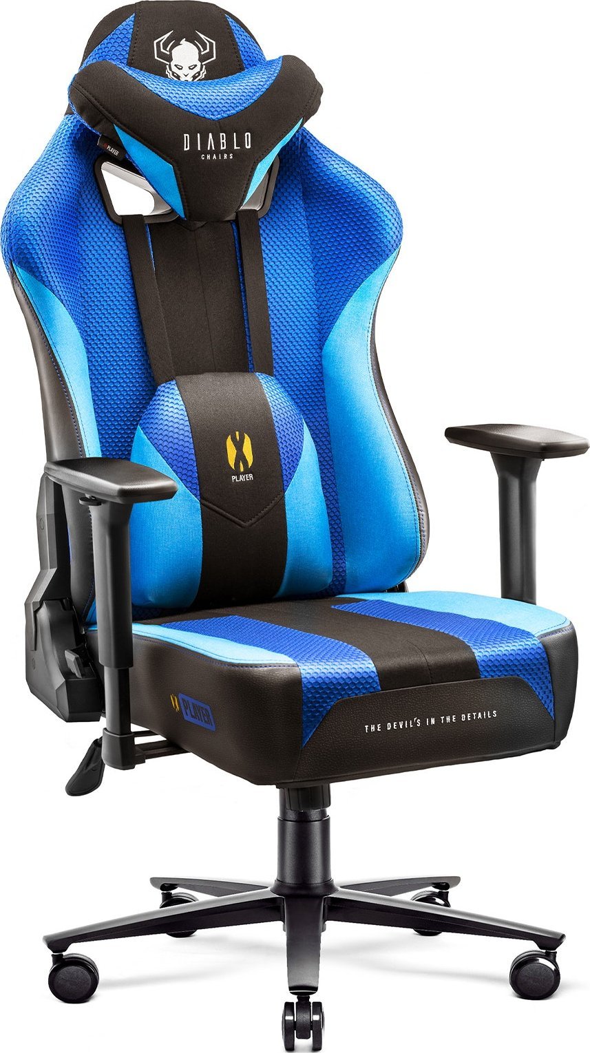 Karrige gaming King Diablo X-Player 2.0 Frost, ergonomike, e zezë