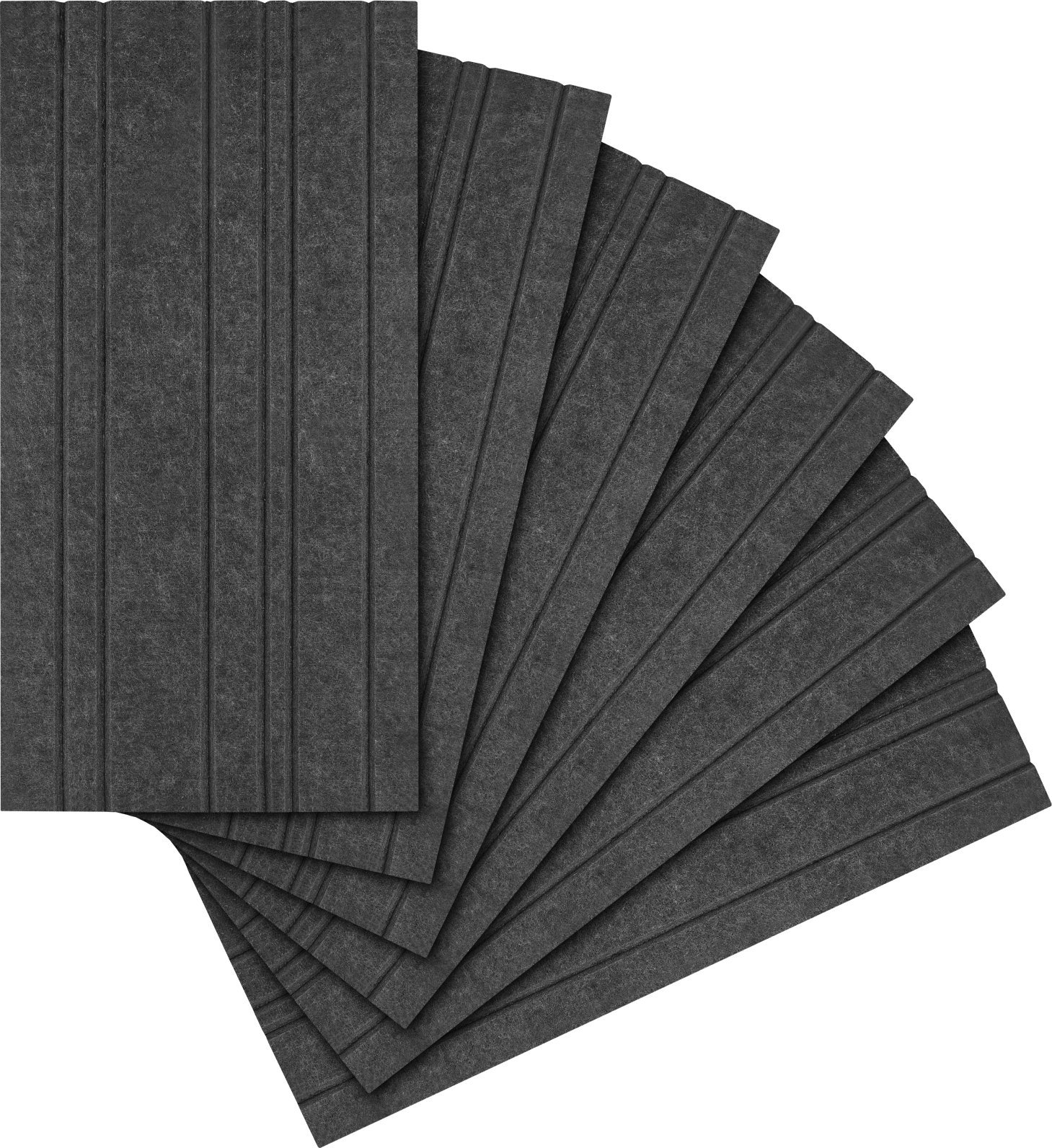 Panele akustike Streamplify Acoustic Panels, set 9 copë, 12mm, gri