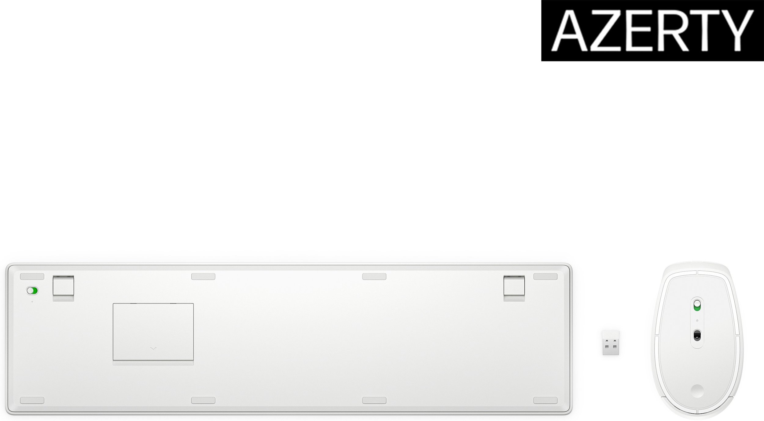 Set tastierë dhe maus HP 650 Wireless, pa tela, USB, i zi