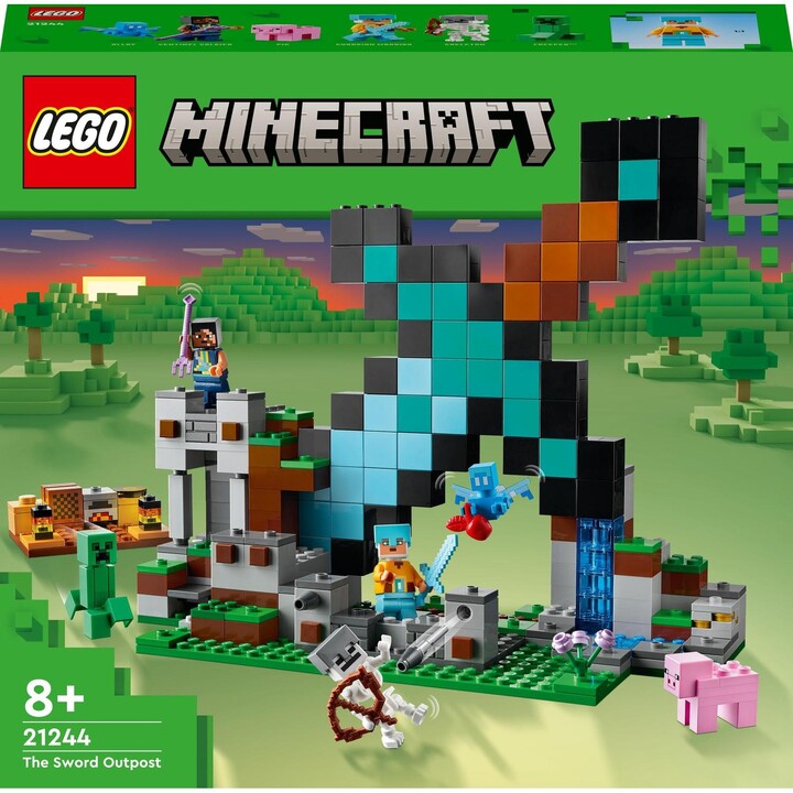 Set LEGO® Minecraft 21244 Knight's Base, 427 pjesë