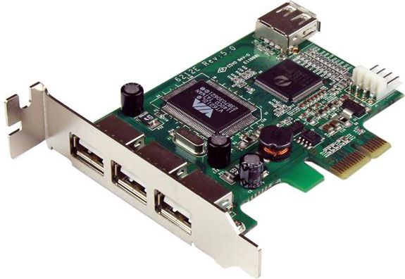 Kartë rrjeti StarTech, PCIe - 4 USB
