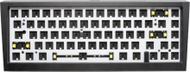 Tastierë mekanike barebone Ducky ProjectD Outlaw 65, 65%, RGB, ANSI, e zezë