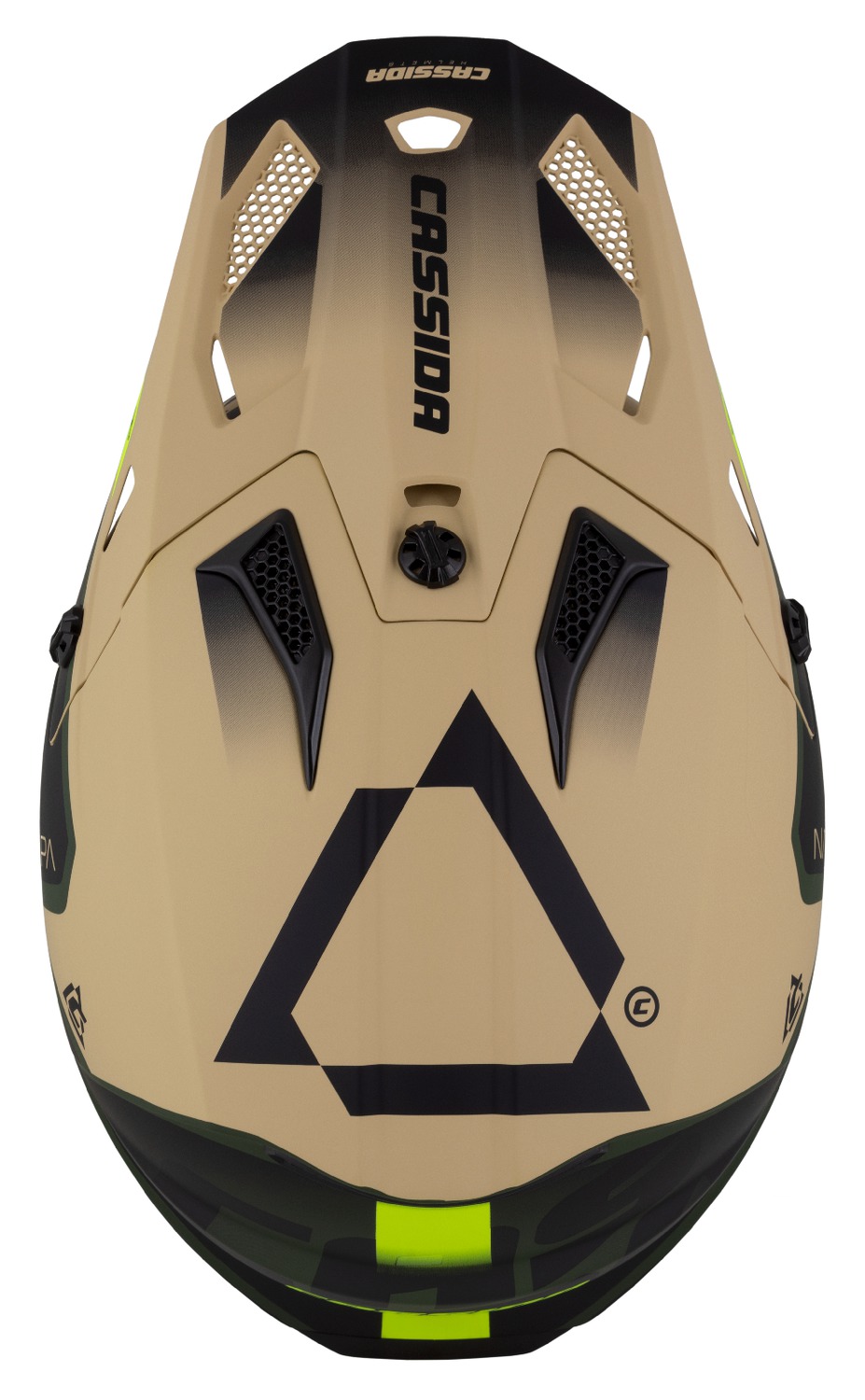 Helmetë moto CASSIDA Cross Cup 2 Napa, ECE 22.06, rreth 1550g, shumëngjyrëshe mat